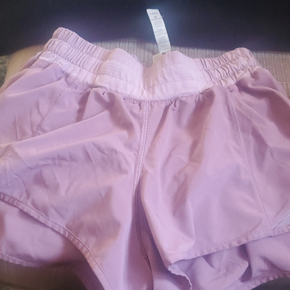 Lululemon little purple  size 4 shorts